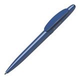 Ручка шариковая ICON GREEN RECYCLED ANTIBACTERIAL, антибактериальное покрытие, синий, пластик