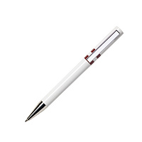 Ручка шариковая ETHIC, бордовый, пластик, металл
