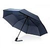 Складной зонт-полуавтомат  Deluxe d97 см, синий