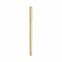 Шариковая ручка DELRAY с колпачком, золотой, пластик