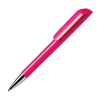 Ручка шариковая FLOW, розовый, пластик