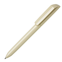Ручка шариковая FLOW PURE, глянцевый корпус, бежевый, пластик