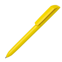 Ручка шариковая FLOW PURE, желтый, пластик