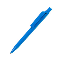 Ручка шариковая DOT, лазурный, матовое покрытие, пластик
