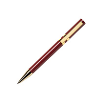 Ручка шариковая ETHIC GOLD, бордовый, пластик, металл
