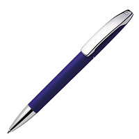 Ручка шариковая VIEW, покрытие soft touch, фиолетовый, пластик, металл