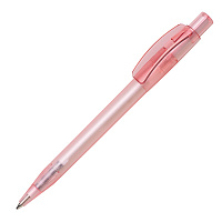 Ручка шариковая PIXEL FROST, светло-розовый, пластик