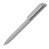 Ручка шариковая FLOW PURE, серый, пластик