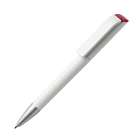 Ручка шариковая TAG, красный, пластик
