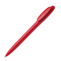 Ручка шариковая BAY, красный, непрозрачный пластик