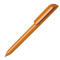 Ручка шариковая FLOW PURE, глянцевый корпус, оранжевый, пластик