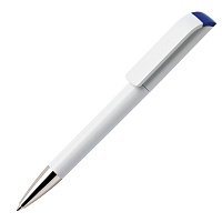 Ручка шариковая TAG, синий, пластик
