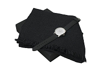 Подарочный набор Celso: шарф, часы наручные мужские