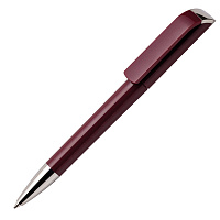 Ручка шариковая TAG, бордовый, пластик