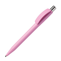 Ручка шариковая PIXEL CHROME, светло-розовый, пластик