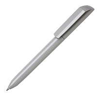 Ручка шариковая FLOW PURE, глянцевый корпус, серый, пластик