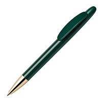 Ручка шариковая ICON GOLD, темно-зеленый, пластик