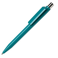 Ручка шариковая DOT, цвет морской волны, пластик