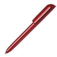 Ручка шариковая FLOW PURE, глянцевый корпус, красный, пластик