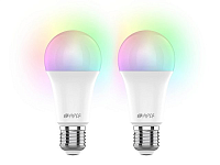 Набор из двух лампочек «IoT CLED M1 RGB», E27