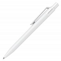 Ручка шариковая DOT ANTIBACTERIAL, антибактериальное покрытие, белый, пластик