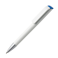 Ручка шариковая TAG, лазурный, пластик