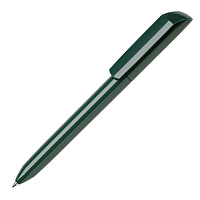Ручка шариковая FLOW PURE, глянцевый корпус, темно-зеленый, пластик