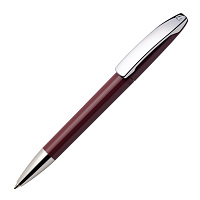Ручка шариковая VIEW, бордовый, пластик, металл