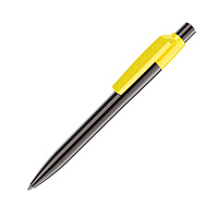 Ручка шариковая MOOD TITAN, желтый, металл, пластик
