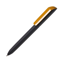 Ручка шариковая FLOW PURE, покрытие soft touch, охра, пластик