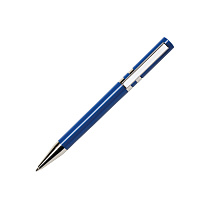 Ручка шариковая ETHIC CHROME, синий, пластик, металл