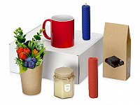 Рекламный набор посуды для логотипа «Ягодный сад»