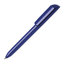 Ручка шариковая FLOW PURE, глянцевый корпус, синий, пластик