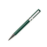 Ручка шариковая ETHIC CHROME, темно-зеленый, пластик, металл