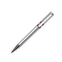 Ручка шариковая ETHIC, бордовый, пластик, металл