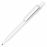 Ручка шариковая DOT RECYCLED, белый, переработанный пластик