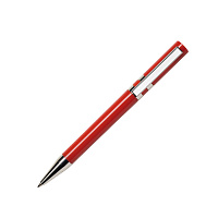 Ручка шариковая ETHIC CHROME, красный, пластик, металл