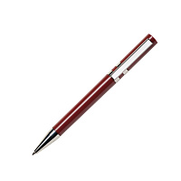 Ручка шариковая ETHIC CHROME, бордовый, пластик, металл