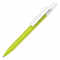 Ручка шариковая DOT ANTIBACTERIAL, антибактериальное покрытие, зеленое яблоко, пластик