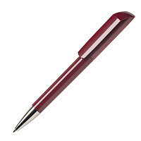 Ручка шариковая FLOW, бордовый, пластик