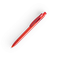 Ручка шариковая HISPAR, R-PET пластик, красный