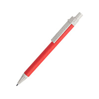 SALCEN, ручка шариковая, красный, рециклированный картон, пластик с пшеничным волокном