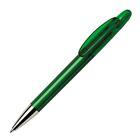 Ручка шариковая ICON CHROME, зеленый, пластик