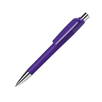 Ручка шариковая MOOD, покрытие soft touch, фиолетовый, пластик, металл