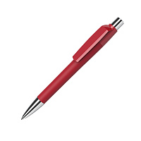 Ручка шариковая MOOD, покрытие soft touch, красный, пластик, металл