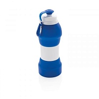 Складная силиконовая спортивная бутылка, 580 мл