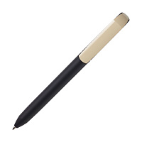 Ручка шариковая FLOW PURE, покрытие soft touch, бежевый, пластик