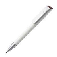 Ручка шариковая TAG, бордовый, пластик