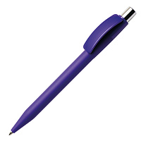 Ручка шариковая PIXEL, покрытие soft touch, фиолетовый, пластик