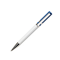 Ручка шариковая ETHIC, синий, пластик, металл